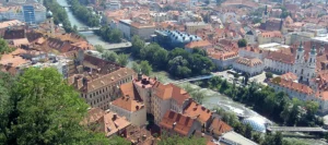 Umzug von Wien nach Graz erledigen. Und Altstadt von Graz bestaunen